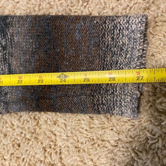 Two Sister Sweater M/L Woven in Browns and Grays - Picture 6 of 12